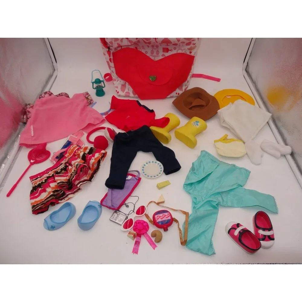 Our Generation‎ Doll Clothing for 18 inch Doll 18 plus Pieces Backpack Rainboot